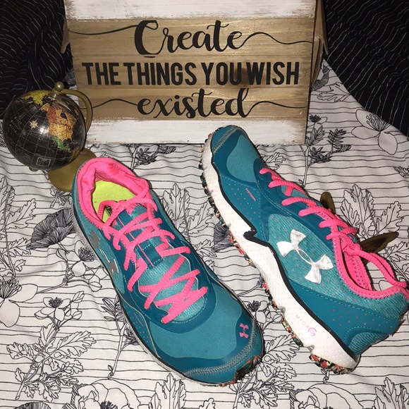 RARE Under Armour® Storm Shock Micro G Neo Mantis Heat Gear Running Shoes - Picture 2 of 15